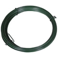 vidaXL Drut naciągowy do ogrodzenia, 25 m, 1,4/2 mm, stalowy, zielony