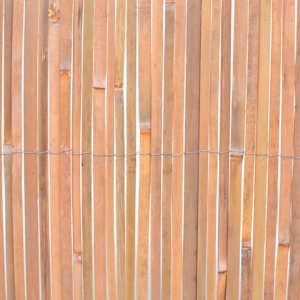 vidaXL Ogrodzenie z bambusa, 100x400 cm