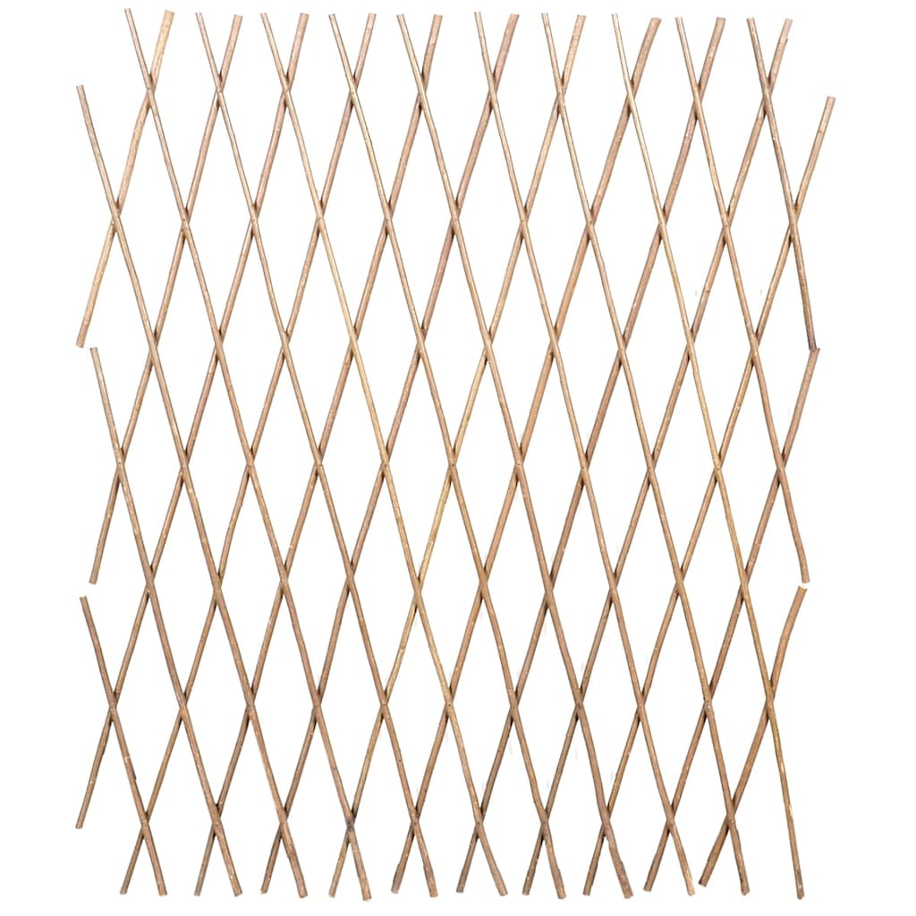 vidaXL Płot kratka z wierzby, 5 szt., 180 x 90 cm
