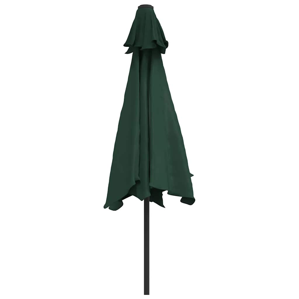 Parasol ogrodowy, zielony, 3 m