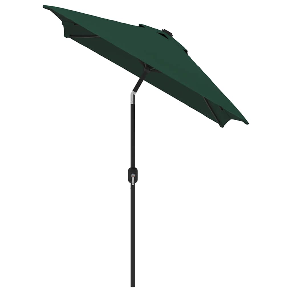 vidaXL Prostokątny parasol ogrodowy, zielony, 200x300 cm