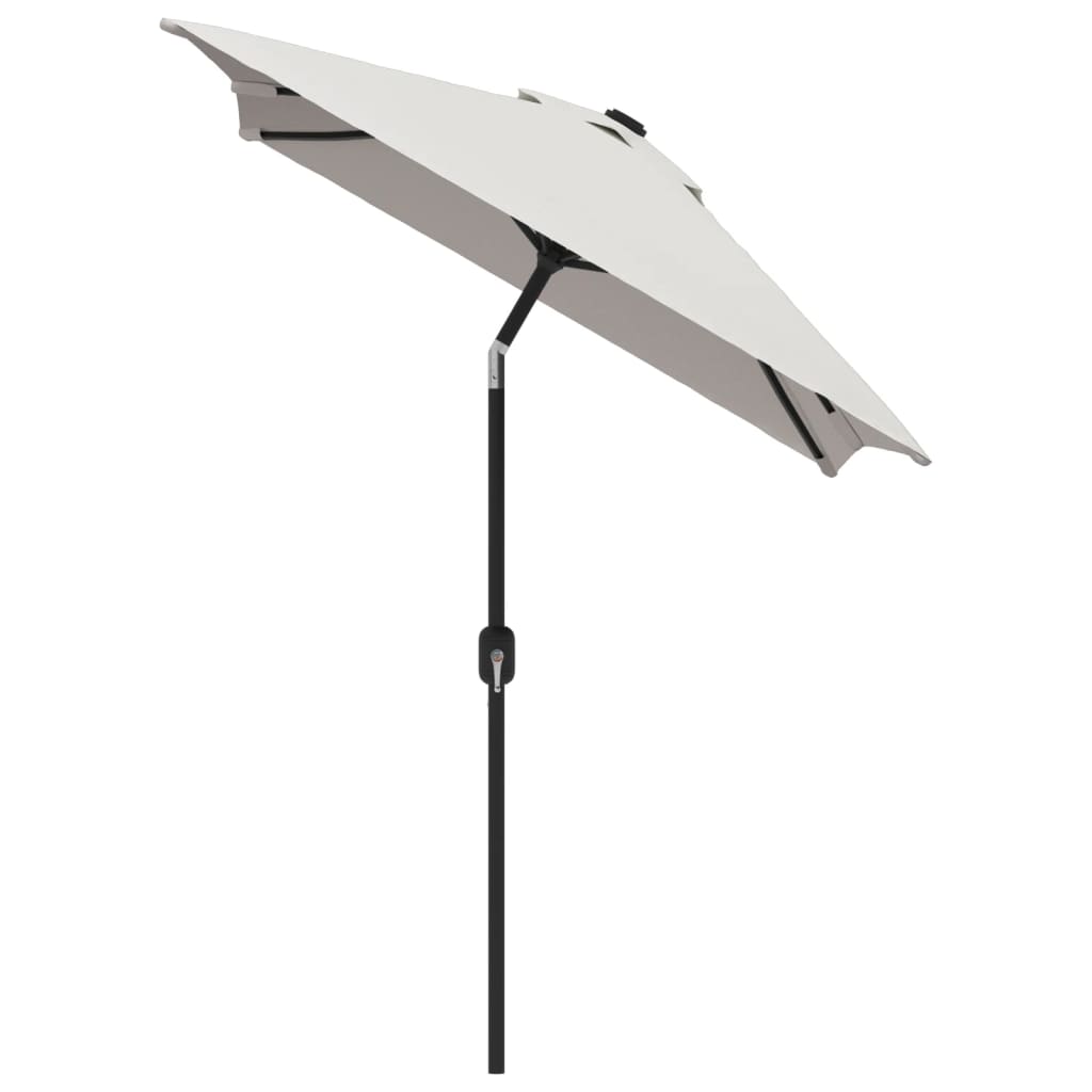 vidaXL Prostokątny parasol ogrodowy, biały, 200x300 cm
