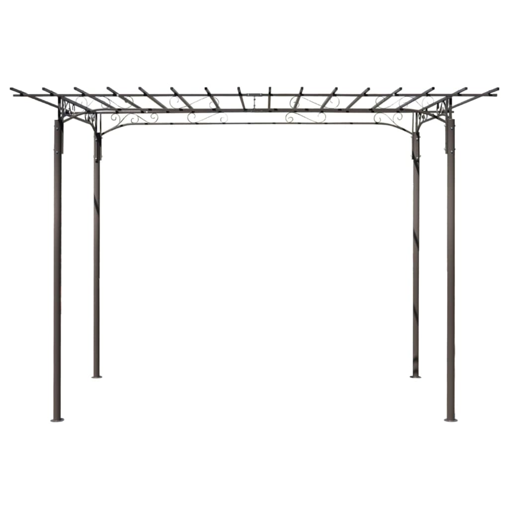 vidaXL Pergola ogrodowa, stalowa