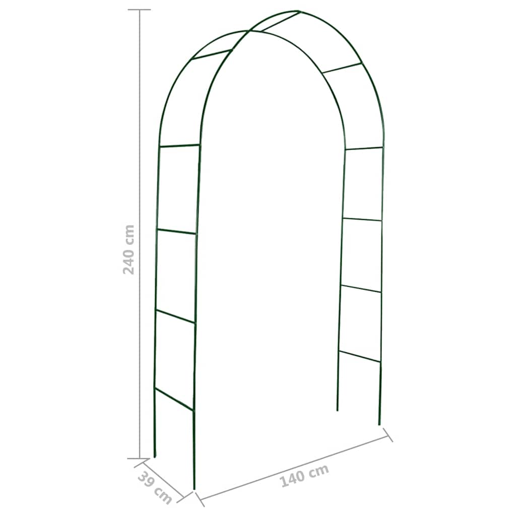 vidaXL Pergola ogrodowa, 2 szt., dla roślin pnących