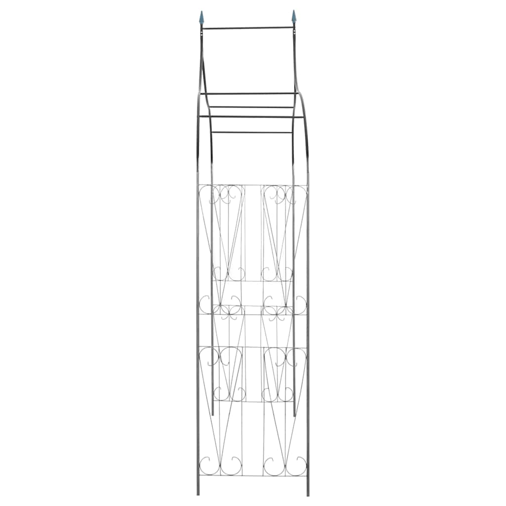 vidaXl Pergola ogrodowa  do roślin pnących, ciemnozielona