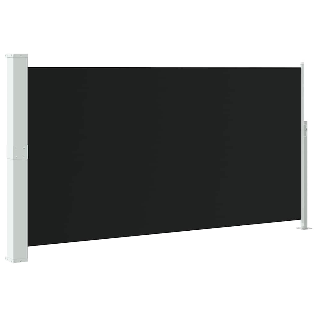 vidaXL Markiza boczna na taras, 160 x 300 cm, czarna