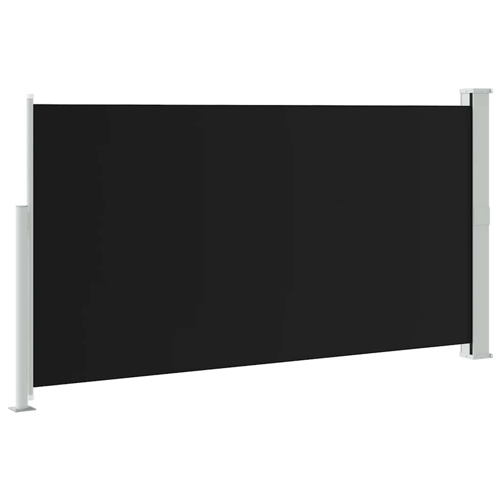 vidaXL Markiza boczna na taras, 160 x 300 cm, czarna