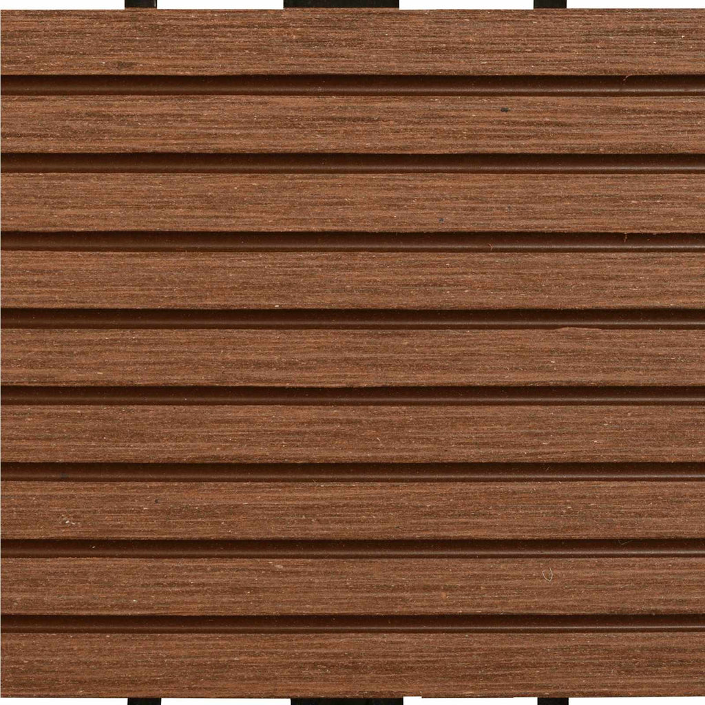 vidaXL Płytka Tarasowa 11 pcs brązowy 30 x 30 cm