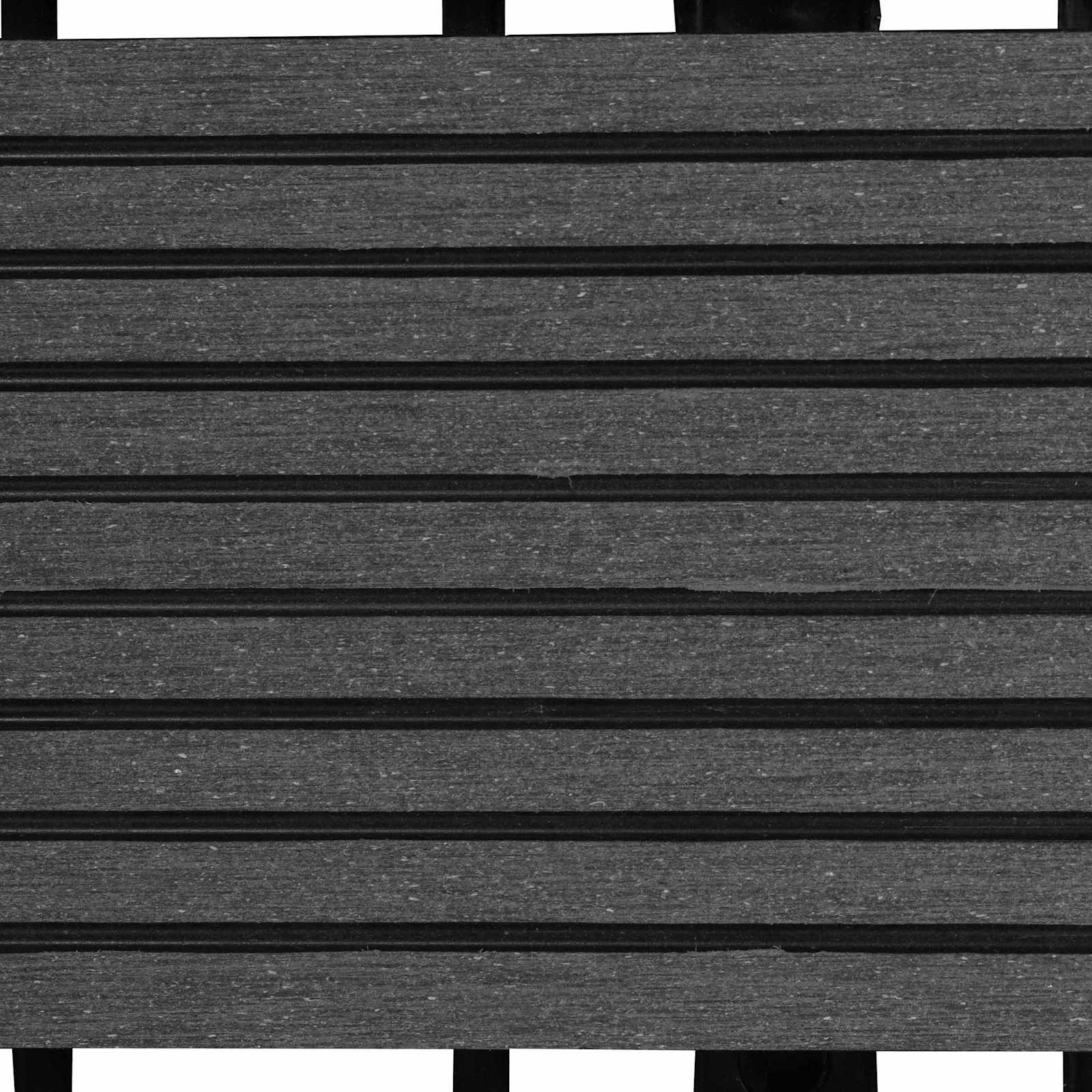 vidaXL Płytka Tarasowa 11 pcs Szary 30 x 30 cm