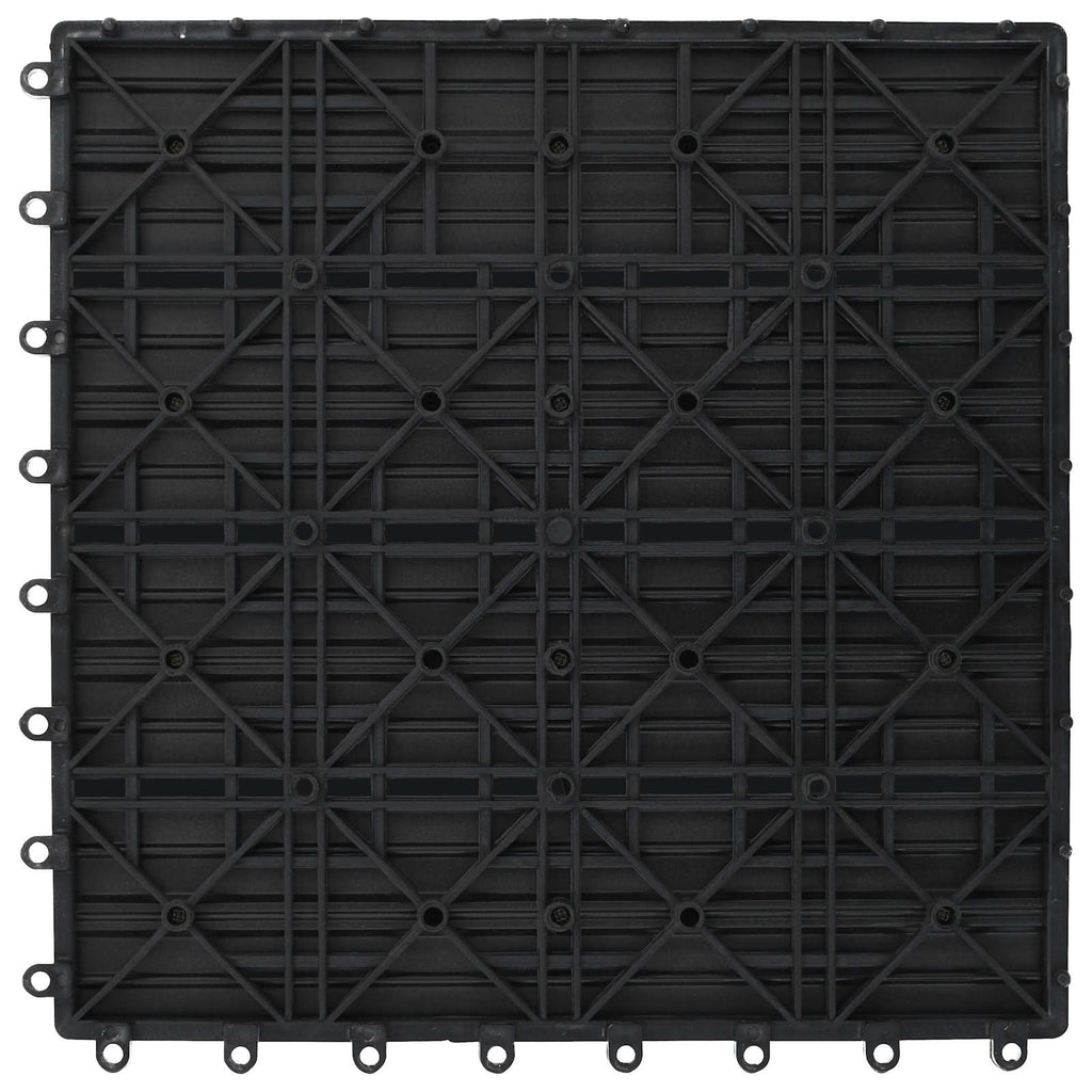 vidaXL Płytka Tarasowa 11 pcs Szary 30 x 30 cm