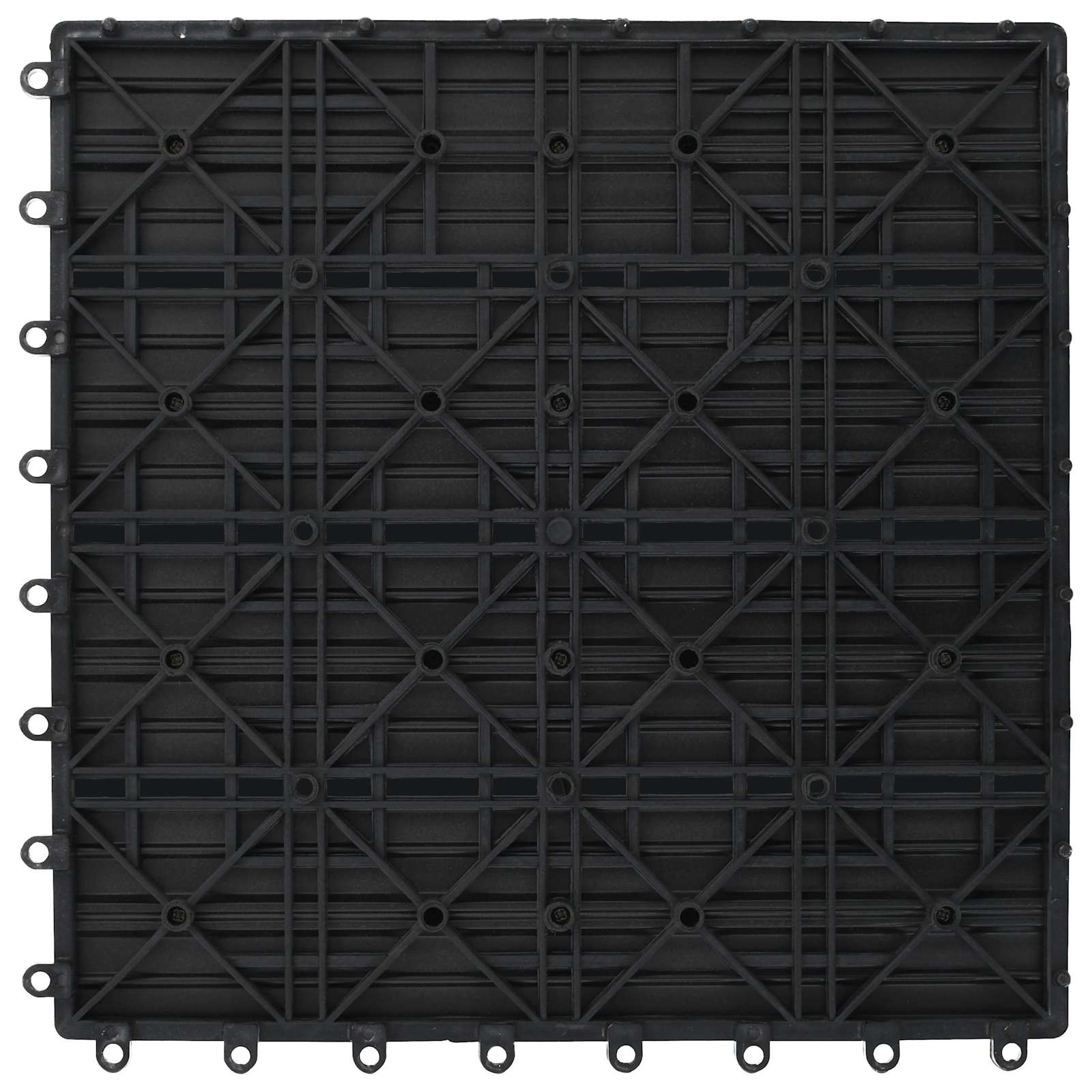 vidaXL Płytka Tarasowa 11 pcs Szary 30 x 30 cm