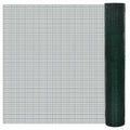 vidaXL Ogrodzenie z siatki, galwanizowane, PVC, 25x1 m, zielone