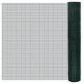 vidaXL Ogrodzenie z siatki, galwanizowane, PVC, 25x1 m, zielone
