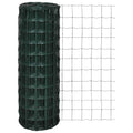 vidaXL Euro ogrodzenie, stalowe, 25 x 1,0 m, zielone