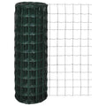 vidaXL Euro ogrodzenie, stalowe, 25 x 1,2 m, zielone