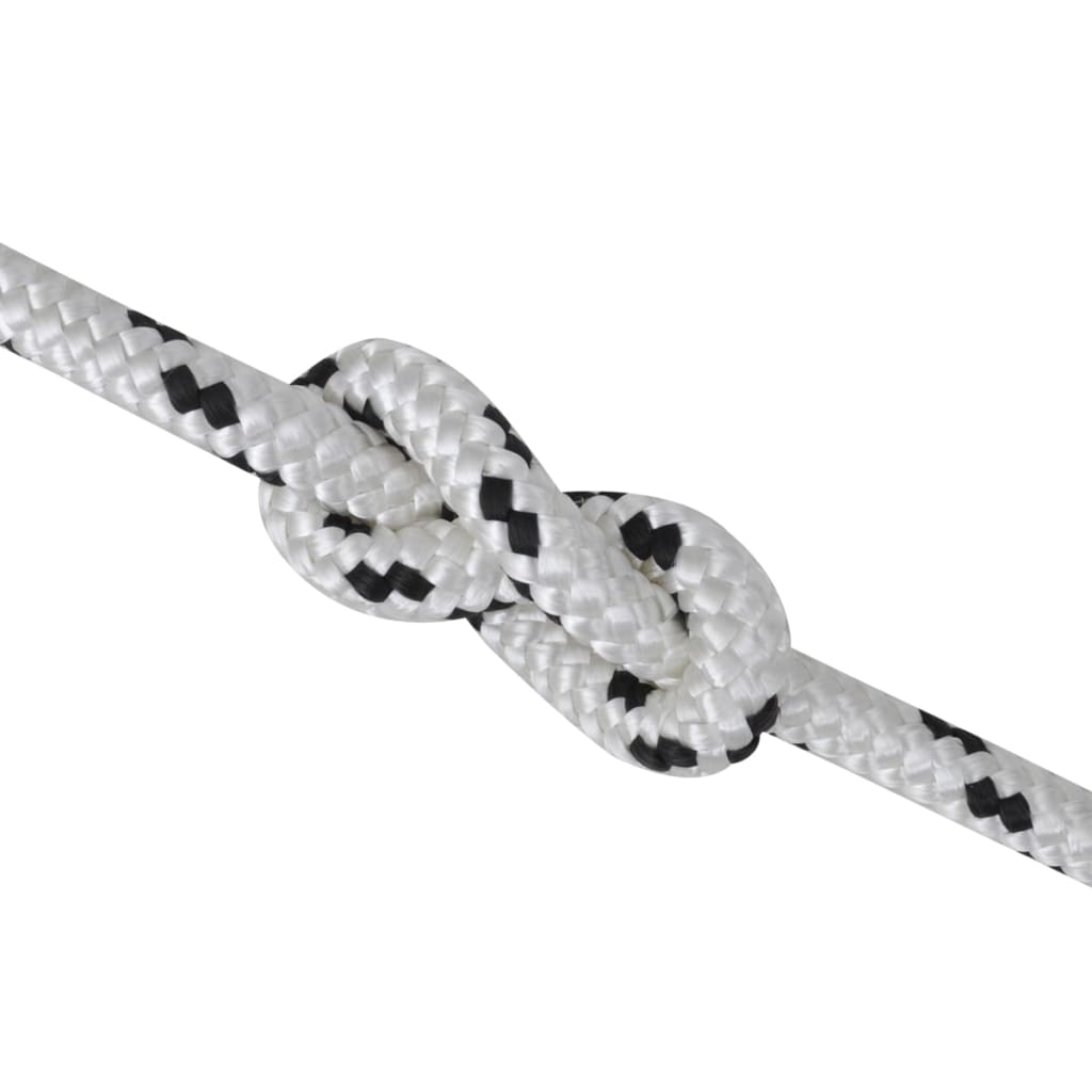 vidaXL Pleciona linka żeglarska z poliestru, 12 mm x 50 m