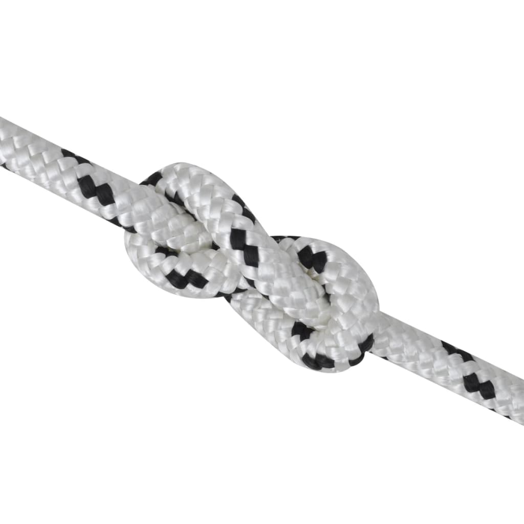 vidaXL Pleciona linka żeglarska z poliestru, 14 mm x 50 m