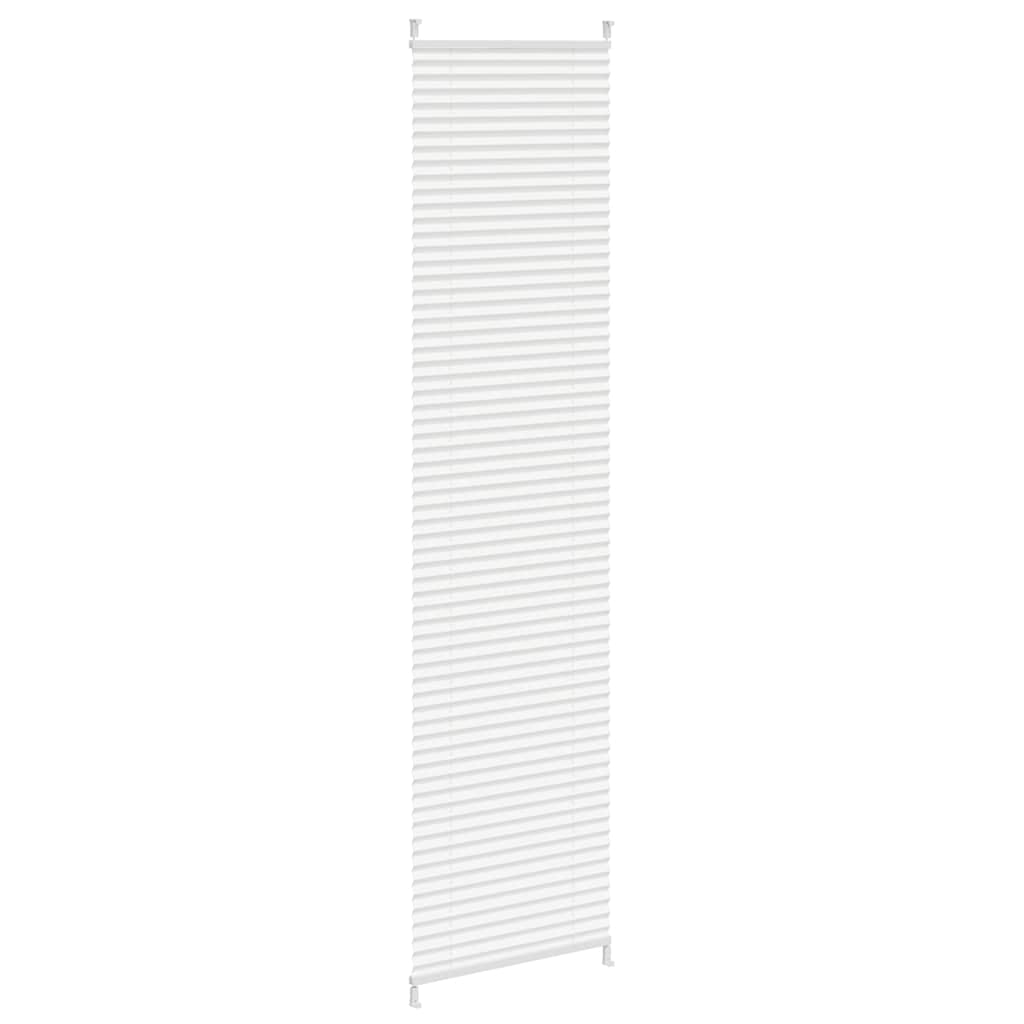 Roleta plisowana 40x200 cm Biała