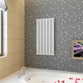 vidaXL Panel grzewczy, kaloryfer, biały, 465 x 900 mm