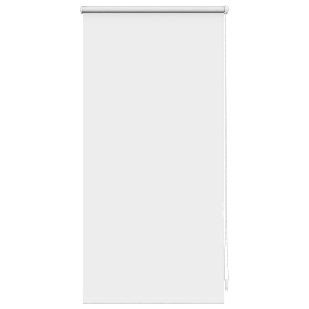 vidaXL Roleta zaciemniająca 44,4x100 cm Szerokość tkaniny 40 cm Biała