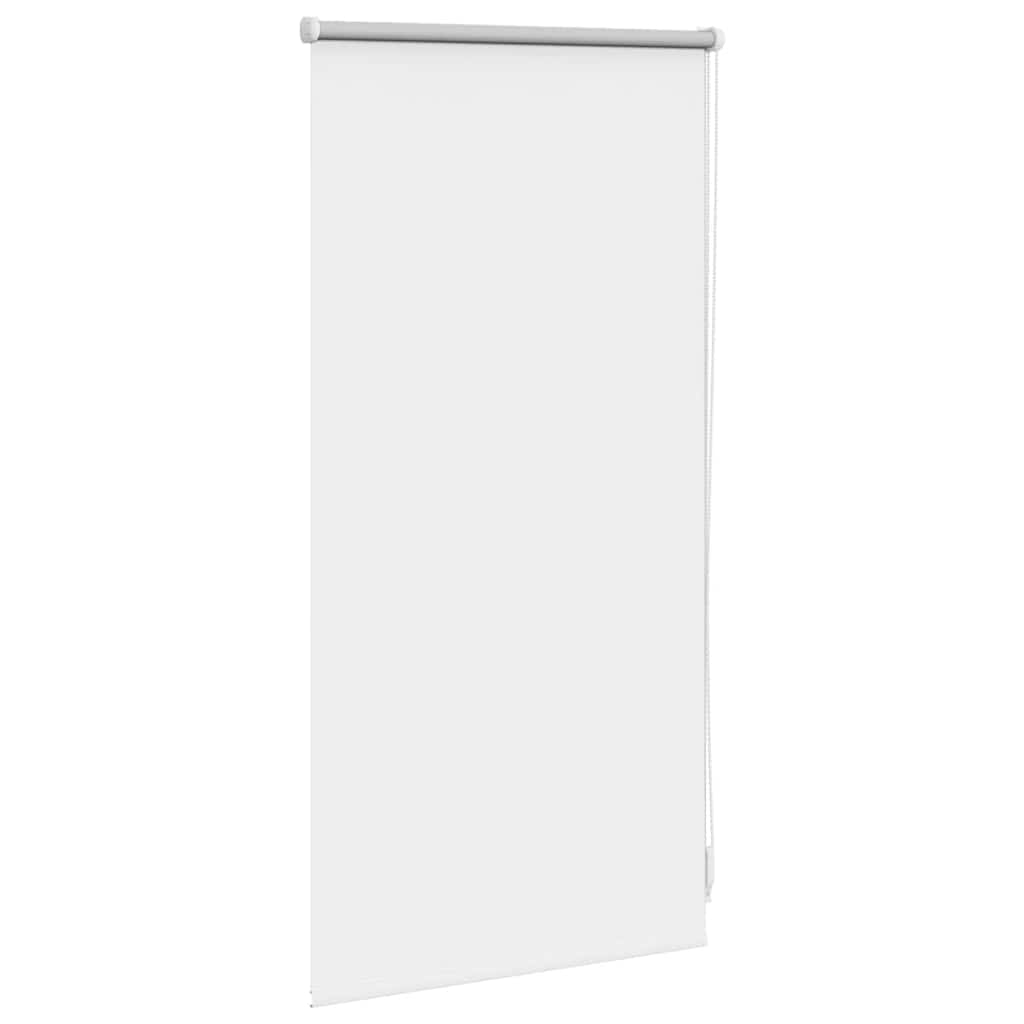 vidaXL Roleta zaciemniająca 44,4x100 cm Szerokość tkaniny 40 cm Biała
