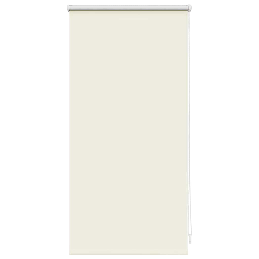 vidaXL Roleta zaciemniająca 44,4x100 cm Szerokość tkaniny 40 cm Ecru