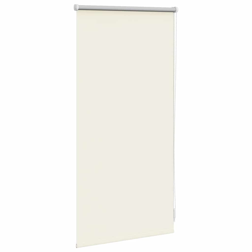 vidaXL Roleta zaciemniająca 44,4x100 cm Szerokość tkaniny 40 cm Ecru