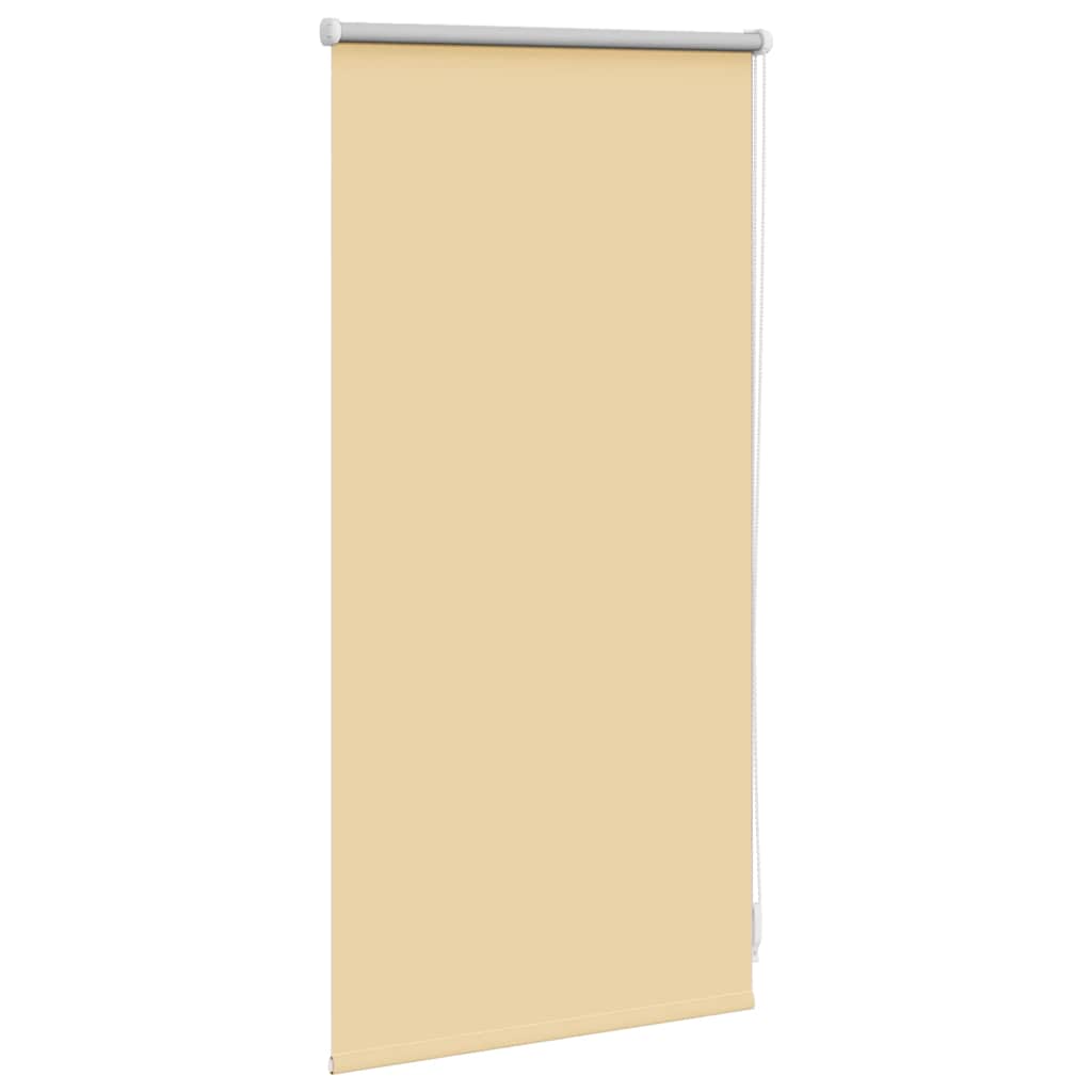 vidaXL Roleta zaciemniająca 44,4x100 cm Szerokość tkaniny 40 cm Beż