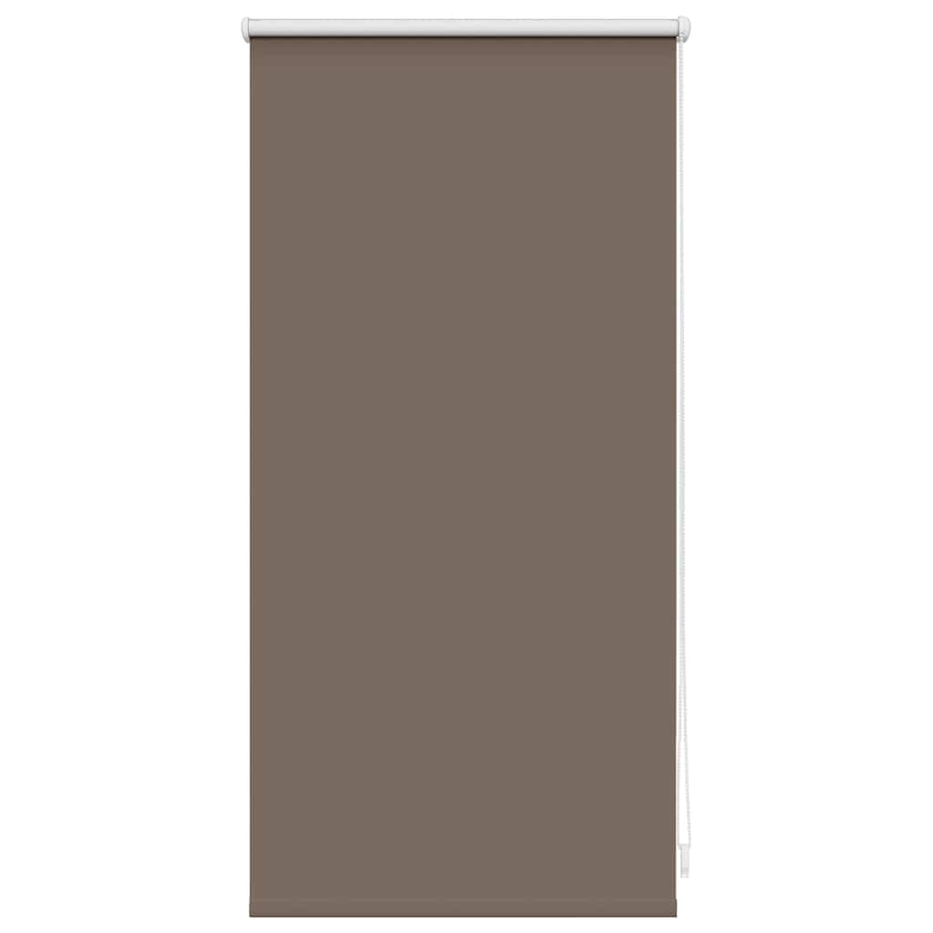 vidaXL Roleta zaciemniająca 44,4x100 cm Szerokość tkaniny 40 cm Kolor kawy