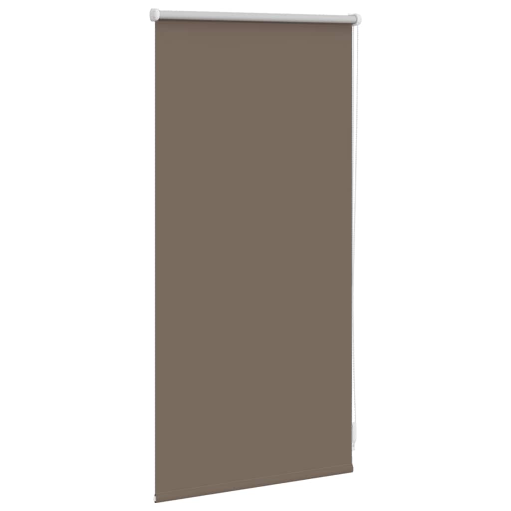 vidaXL Roleta zaciemniająca 44,4x100 cm Szerokość tkaniny 40 cm Kolor kawy