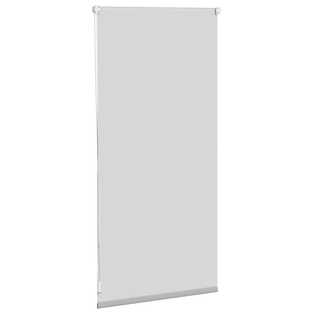 vidaXL Roleta zaciemniająca 44,4x100 cm Szerokość tkaniny 40 cm Szara