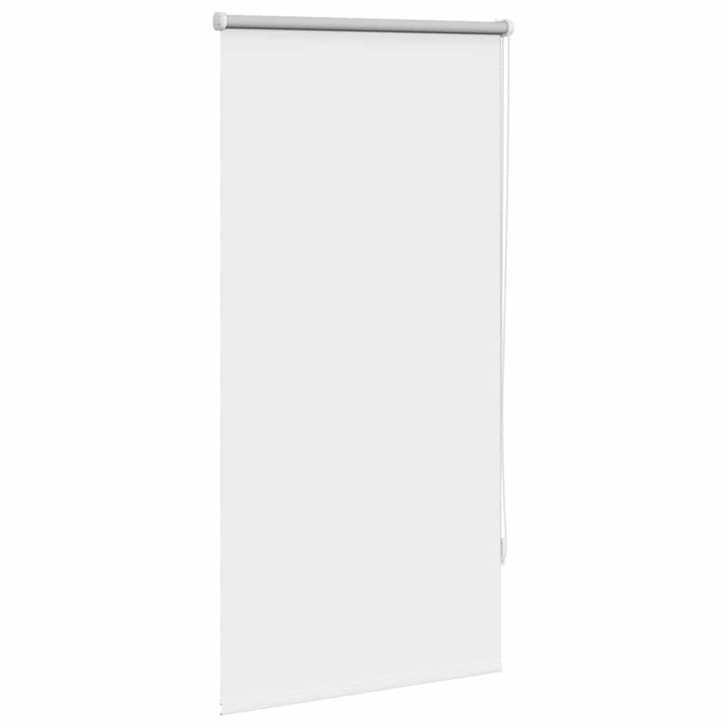 vidaXL Roleta zaciemniająca 64,4x120 cm Szerokość tkaniny 60 cm Biała