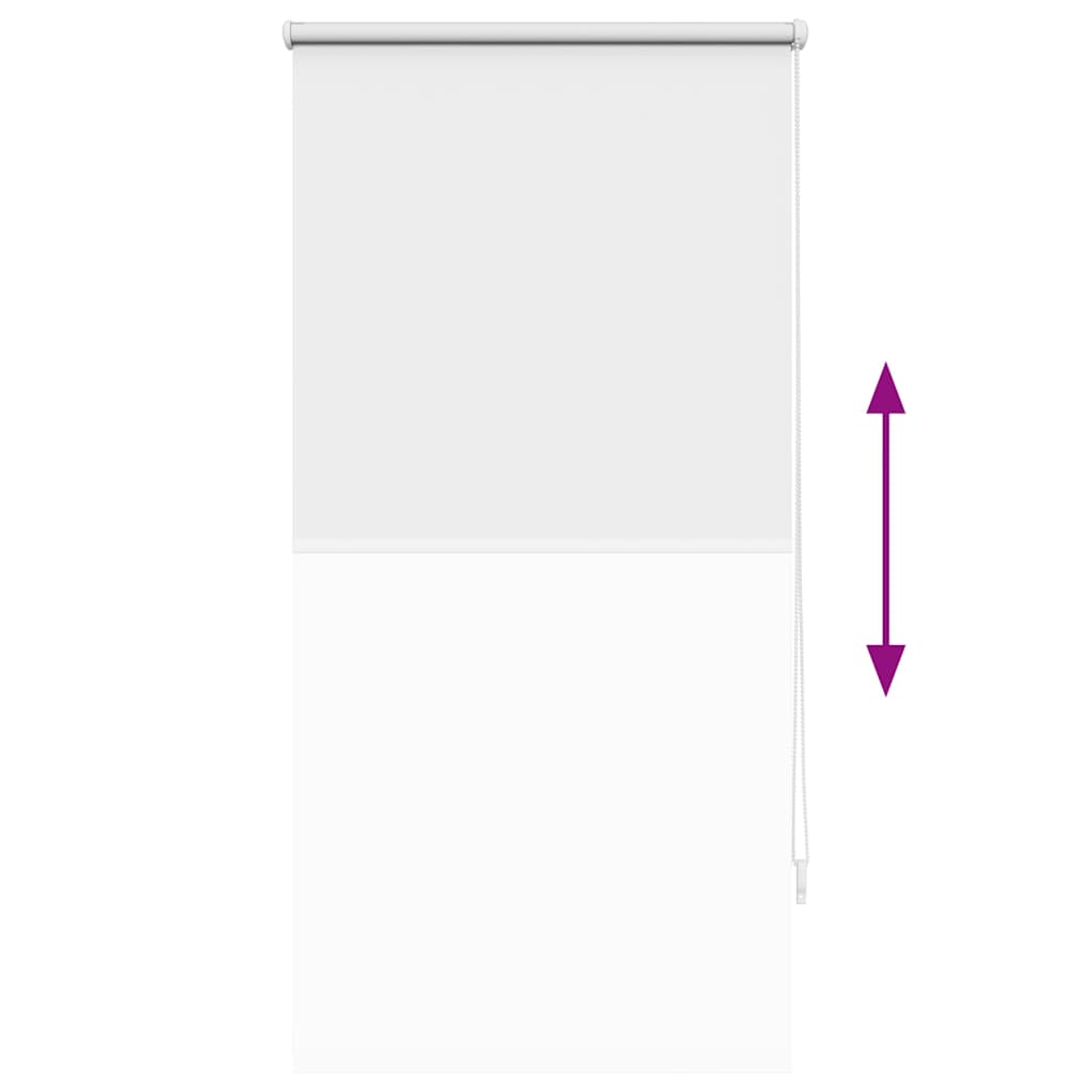 vidaXL Roleta zaciemniająca 64,4x120 cm Szerokość tkaniny 60 cm Biała