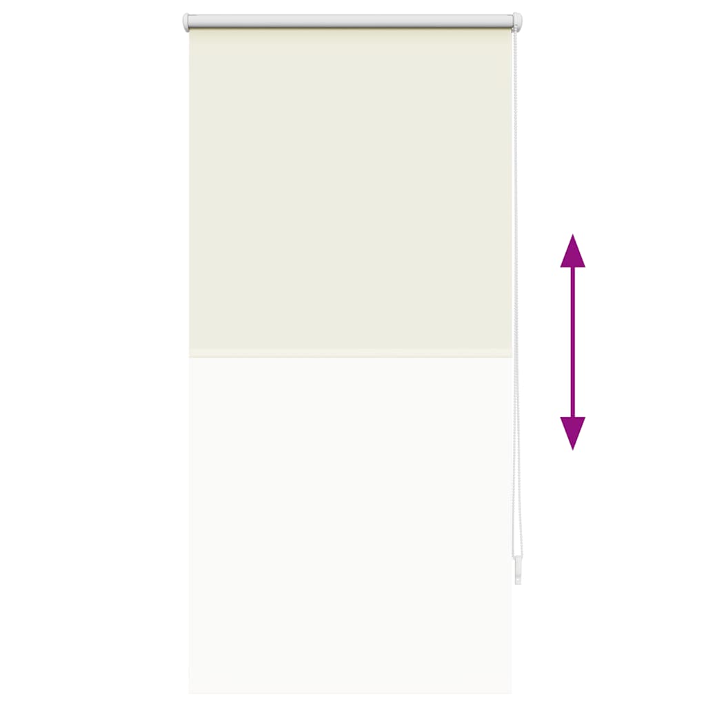 vidaXL Roleta zaciemniająca 64,4x120 cm Szerokość tkaniny 60 cm Ecru