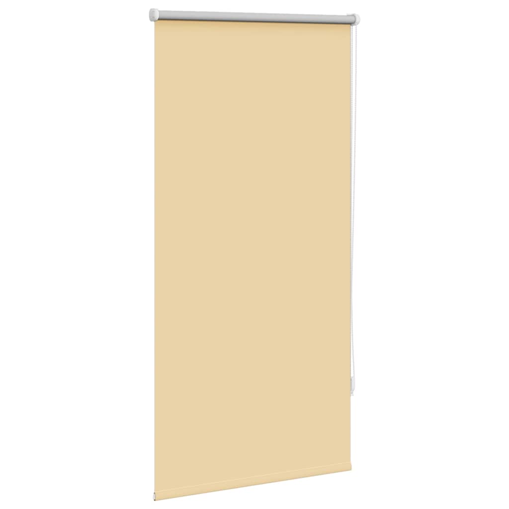 vidaXL Roleta zaciemniająca 64,4x120 cm Szerokość tkaniny 60 cm Beż