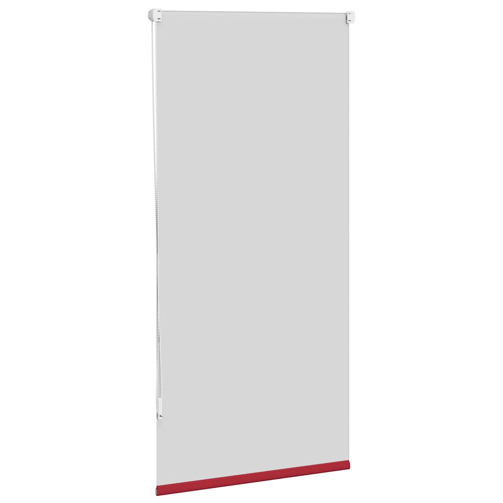 vidaXL Roleta zaciemniająca 64,4x120 cm Szerokość tkaniny 60 cm Czerwona