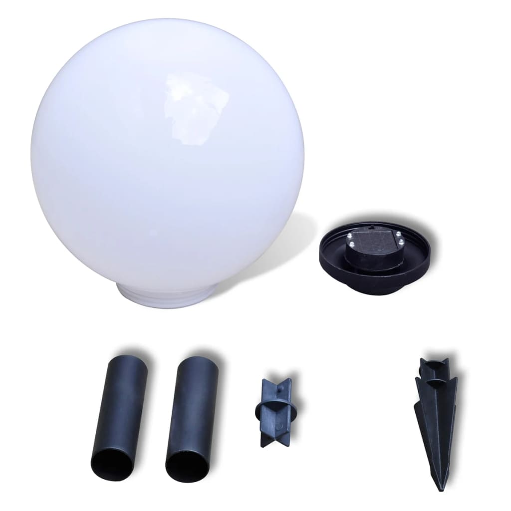 vidaXL Lampy do oświetlenia ścieżki, 2 szt, LED, 30 cm, ze szpikulcami