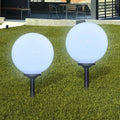 vidaXL Lampy do oświetlenia ścieżki, 2 szt, LED, 30 cm, ze szpikulcami