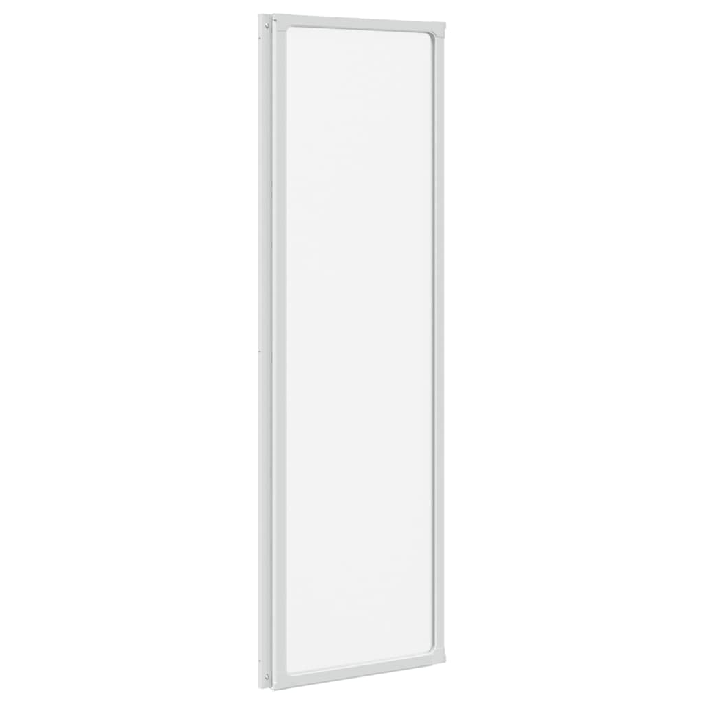Kabina prysznicowa ścienna, parawan 3 składane panele 141x132 cm
