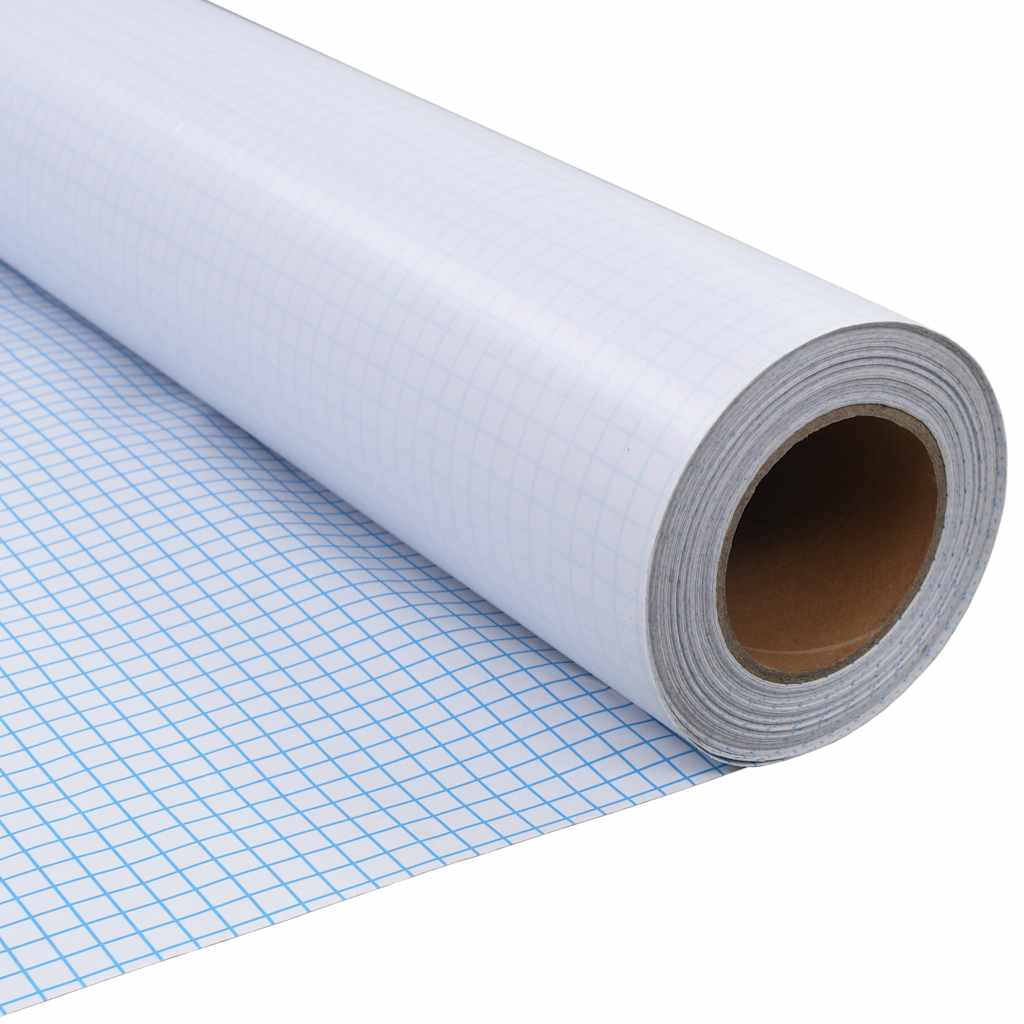 vidaXL Folia okienna, matowa, szara, 0,9 x 10 m, PVC