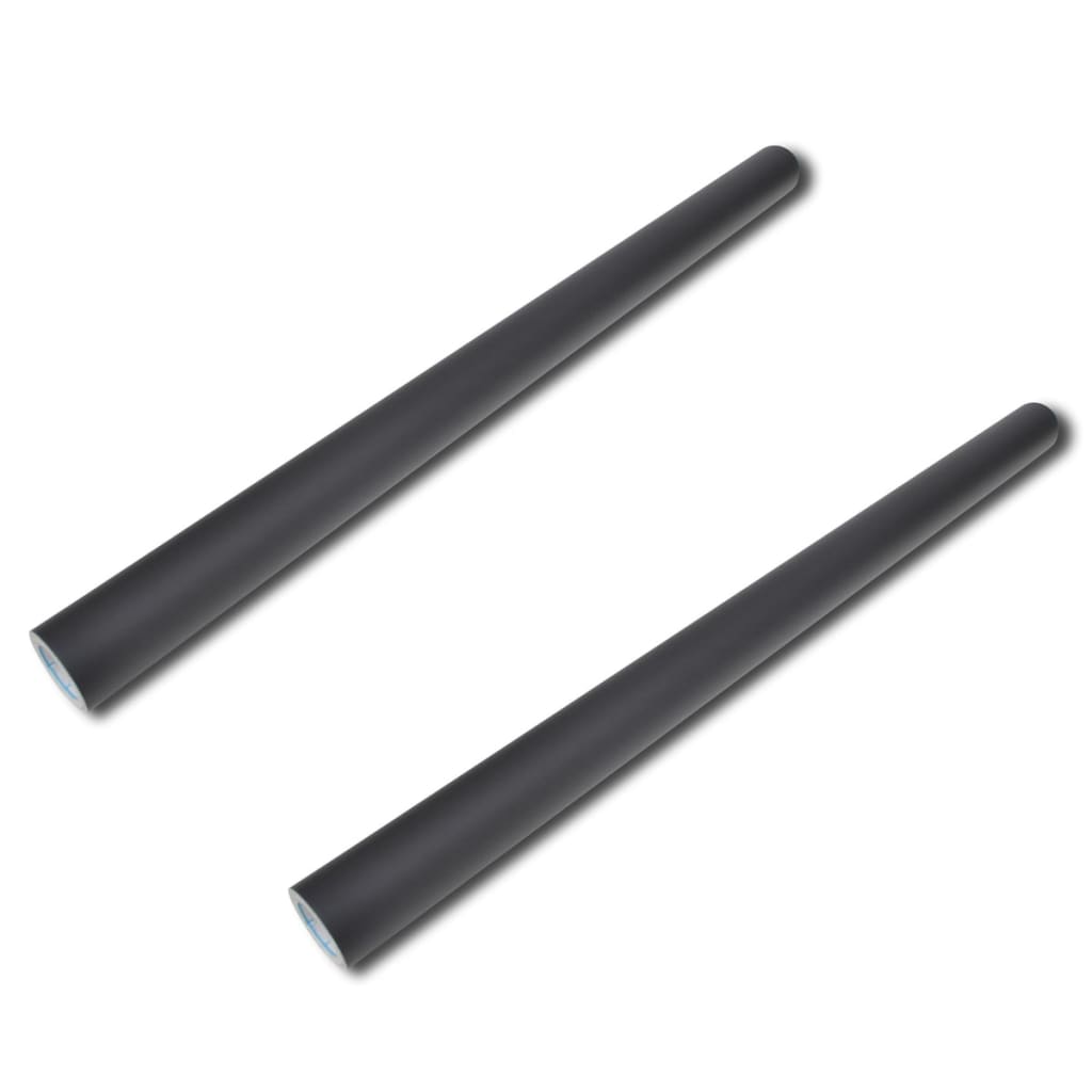 vidaXL Naklejana tablica kredowa (0,6x2m), 2 rolki i kreda w zestawie