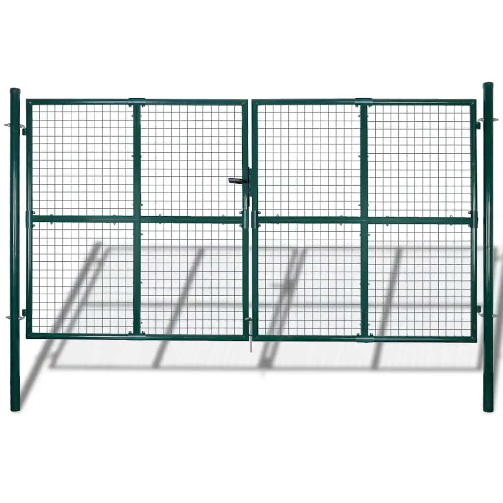 vidaXL Ogrodowa brama ogrodowa z siatki, krata ścienna, 300x200 cm