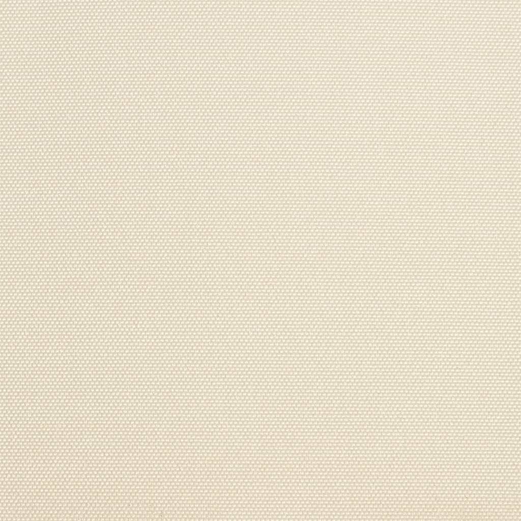 vidaXL Zapasowa tkanina na markizę, kremowa, 3x2,5 m, poliester