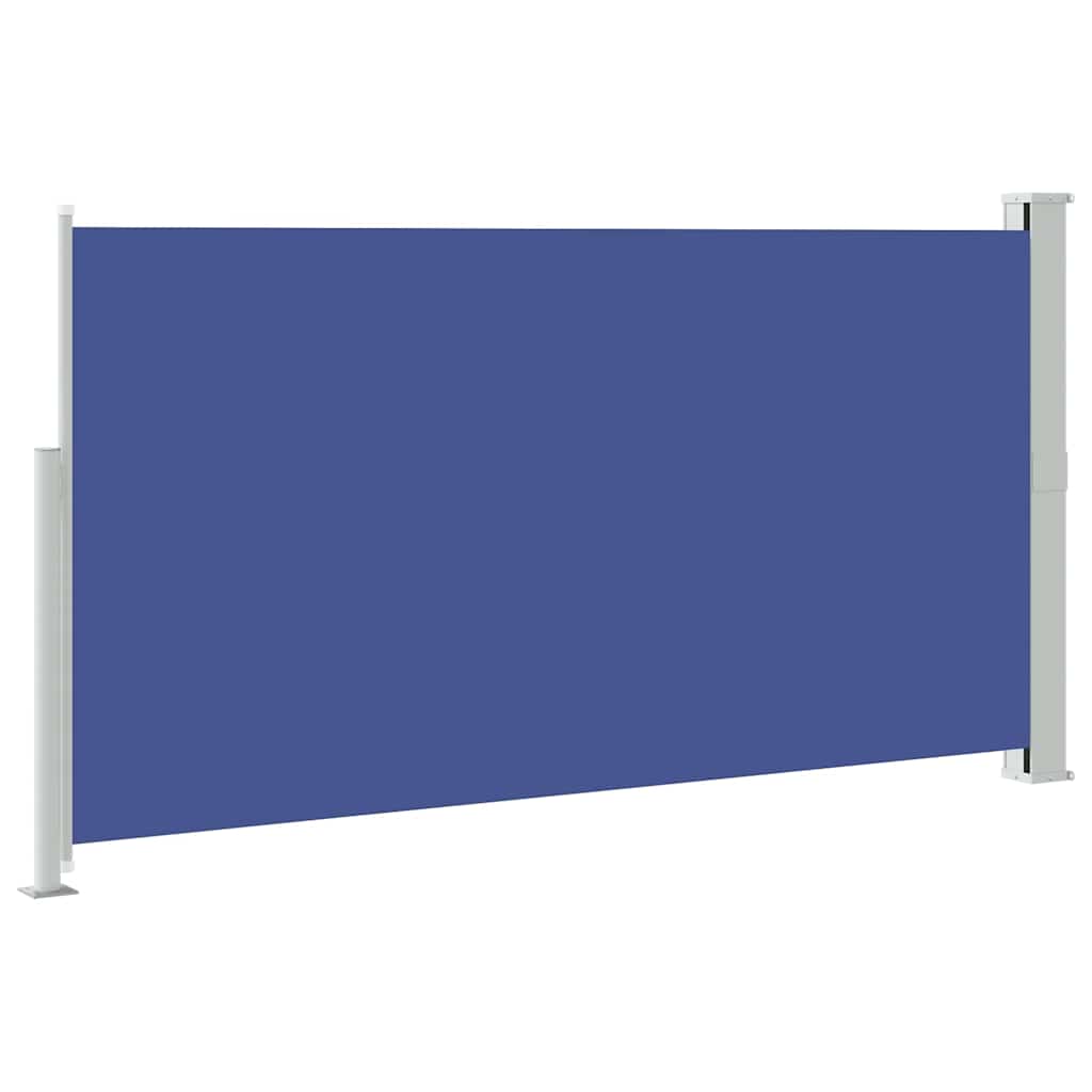 vidaXL Markiza boczna na taras, 160 x 300 cm, niebieska