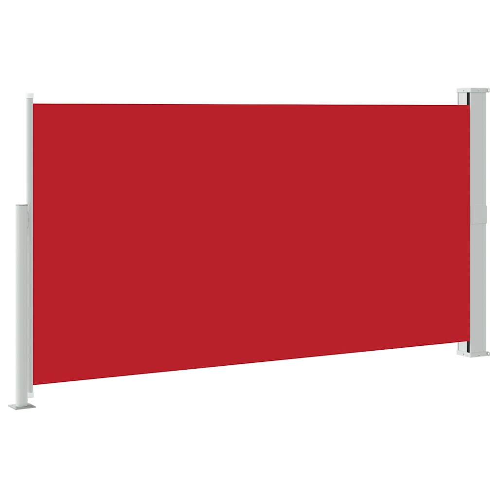 vidaXL Markiza boczna na taras, 160 x 300 cm, czerwona