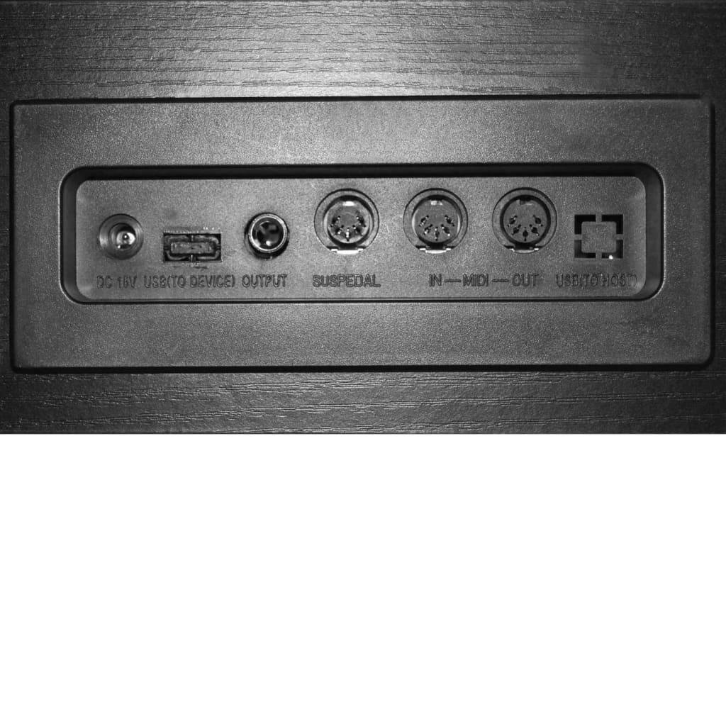 vidaXL Elektroniczne pianino (cyfrowe), 88 klawiszy