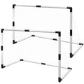 vidaXL Bramki do mini piłki nożnej, 2 szt., 91,5 x 48 x 61 cm