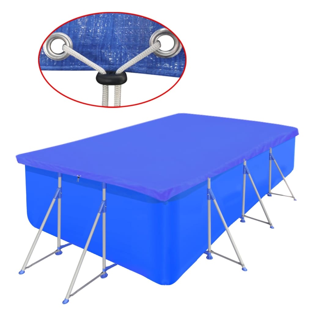 vidaXL Plandeka na basen, 90 g/m², 540 x 270 cm