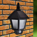 vidaXL Lampa solarna z detektorem ruchu
