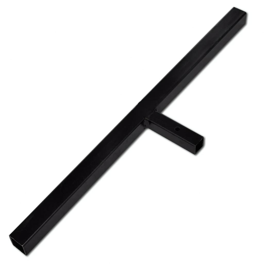 vidaXL Świder z rączką, 100 mm, podwójna spirala, stalowy, czarny